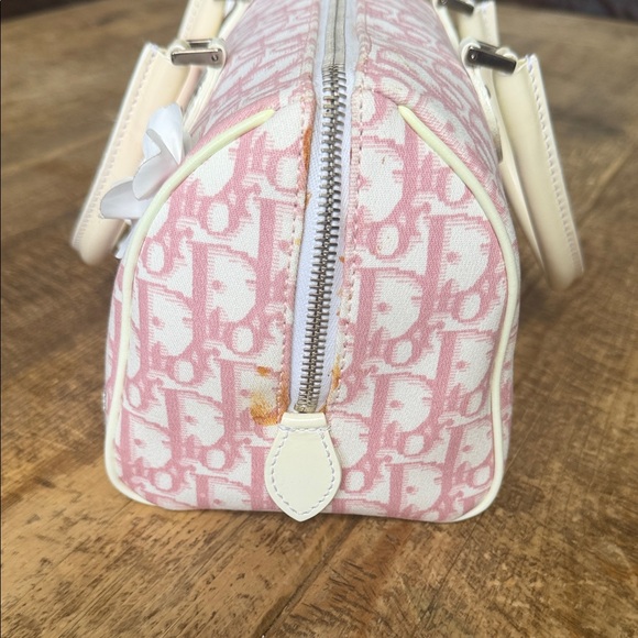 Christian Dior girly pink Boston bag - Picture 3 of 12